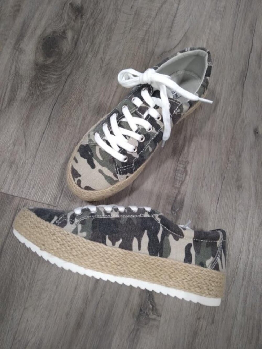 Camo Oxford Sneakers